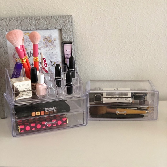 New clear acrylic drawer lipstick makeup organizer - Picture 6 of 8